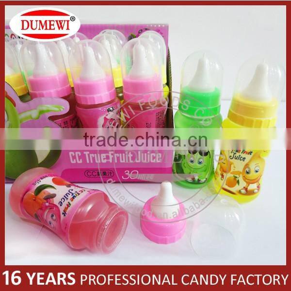 45g Halal Nipple Bottle Assorted Fruit Jelly Pudding Candy