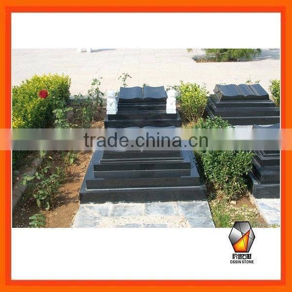 Black Granite stone Tombstone Monument