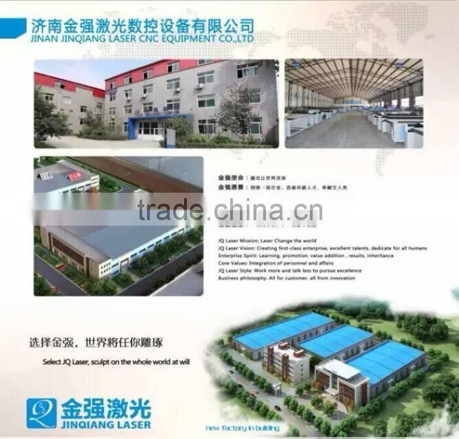 JQ1830 laser cutting machine for fabric With roll system