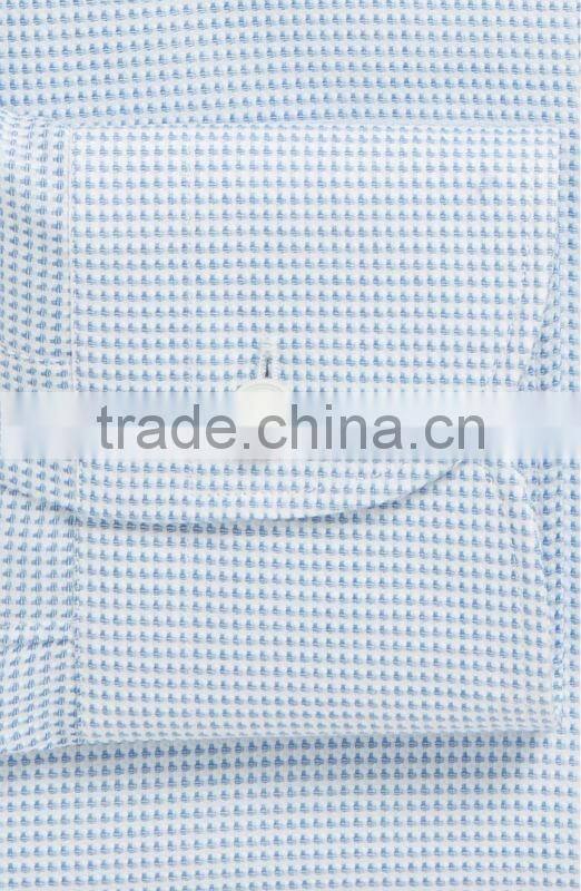 Cutaway Collar, Textured Dress Shirt, Mtm Men's Shirt