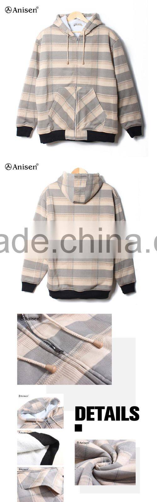 2017 oem service factory alibaba stock price wool plaids men coat