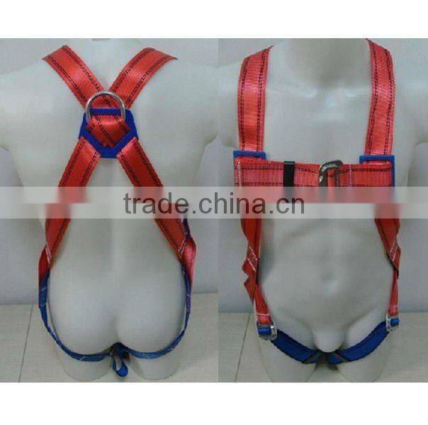 Full body harness CE EN358 belt safety industrial
