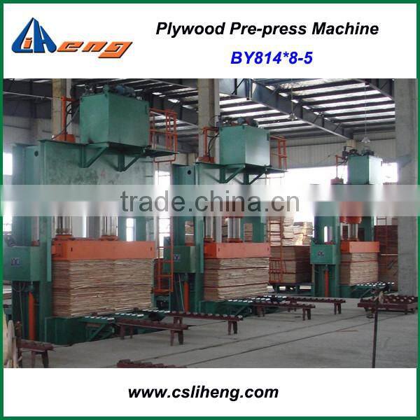 High Quality Plywood Pre Press Machine, BY814x8-4