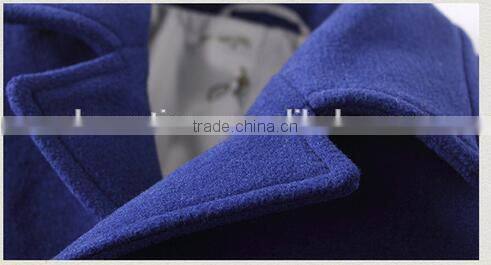 Fashion Long Wool Men Coat Design