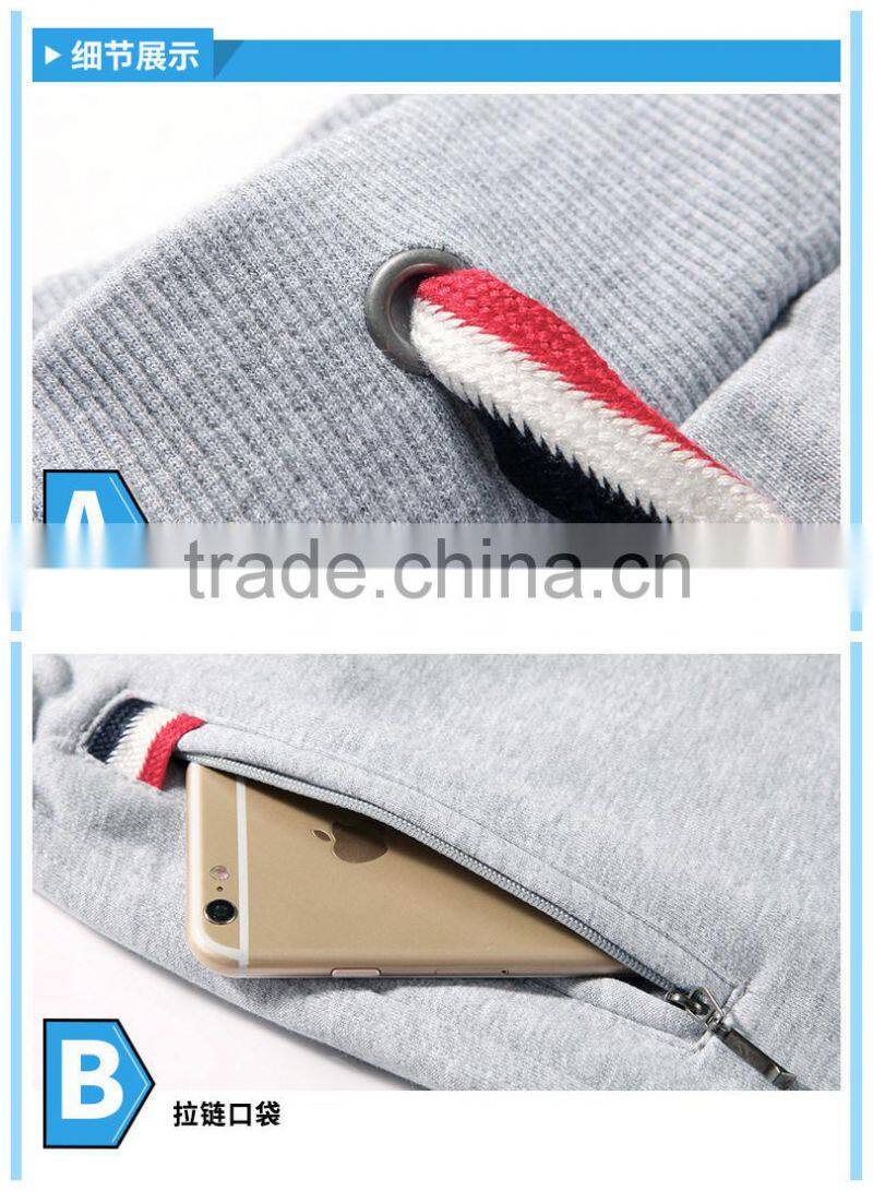 Wholesale men's cotton spandex trousers sports pants