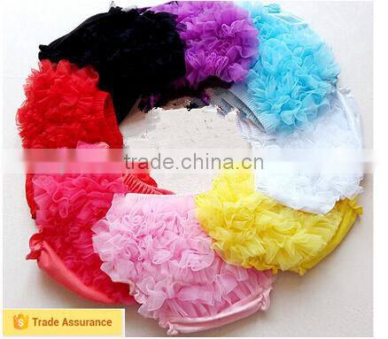 Comfortable Baby Clothes Lace Ruffle Bloomer Infnat Baby Shorts Bloomer
