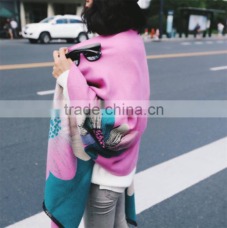 High quality 2016 Newest Cashmere Women Scarf Foulard Luxury Digital Printed Brand Shawls