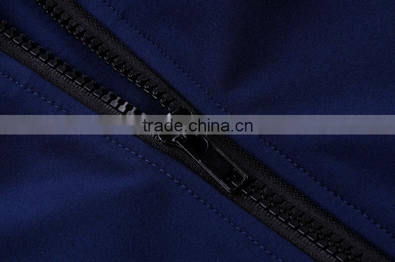 Men's waterproof and windproof breathable softshell jacket