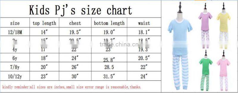 Personalized Striped Children Spring Easter Pajamas