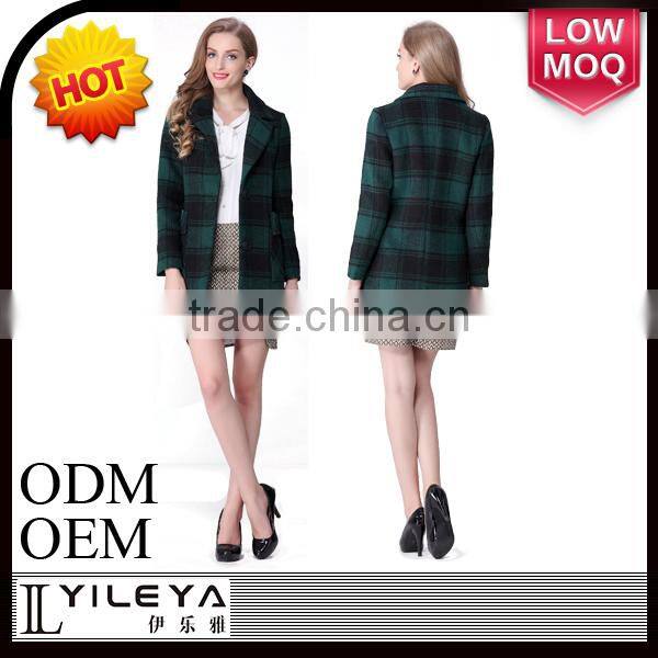 2015 New Korean Style Fashion Women's Long Winter Design Coat