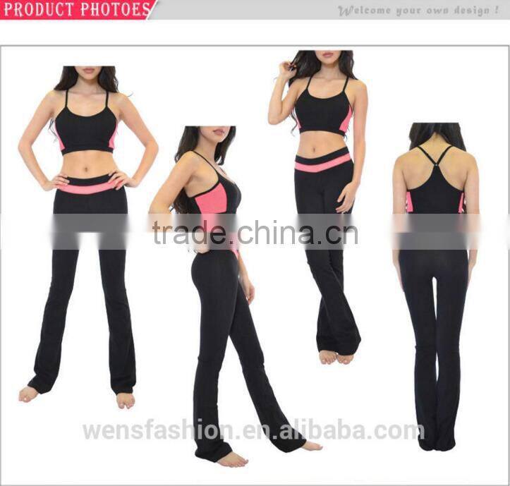 Wholesale Hot Sale Sports Wear Yoga Suit Fitness Wear Women Track Suit