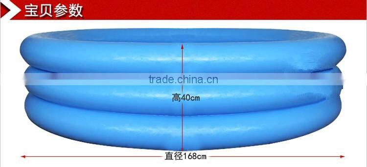 INTEX Children's Inflatable Blue Crystal Swimming Pool