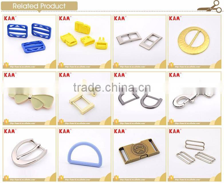 New Lemon Gold Underwear Accessory Custom Logo Metal Square Bra Buckle