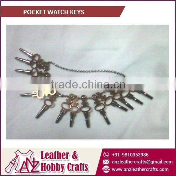 Durable Quality and High Grade Pocket Watch Keys for Factory use