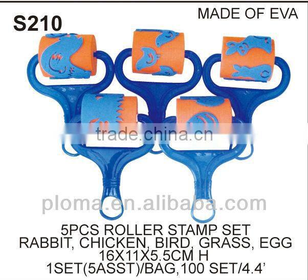 EVA STAMP (S208) 5PCS ROLLER STAMP SET