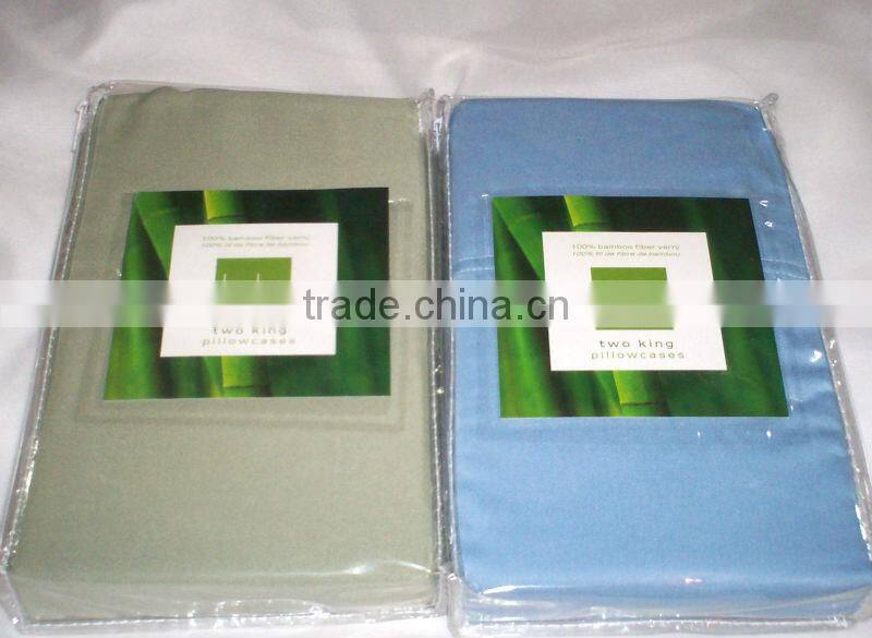 Anti-bacterial 100%Natural Bamboo Large Pillow Covers