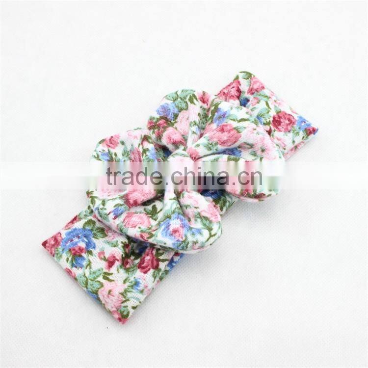 New arrival deer head wraps,turban children girls hair headband,stripe baby headband M5062005