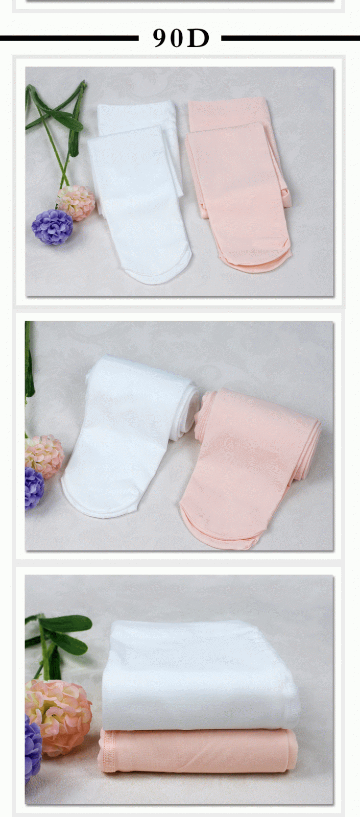 kids stockings pantyhose tights 80D 90D 800D Footed Ballet Dance Tights