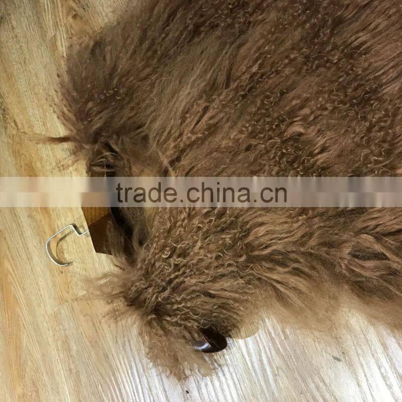 SJ087 2017 New Fashion Model Show Sheep Vest for Women