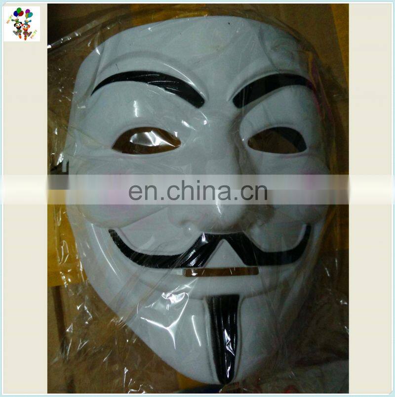 Plastic V for Vendetta Halloween Masquerad Dance Led Party Masks HPC-0474