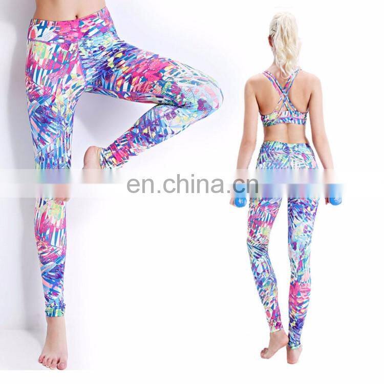 rhythmic stretchy fitness custom leggings
