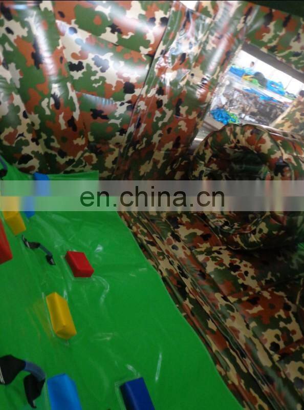 boot camp inflatable obstacle course