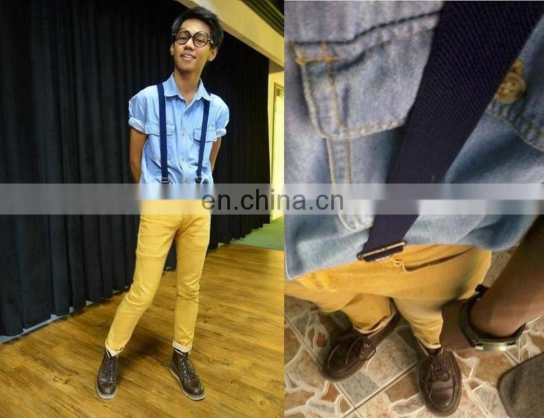 Latest suspender, fabric suspender,denim suspender