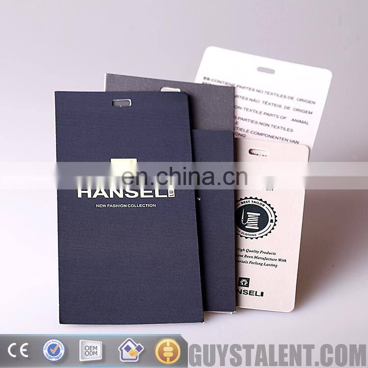 Custom printing label tags for clothing