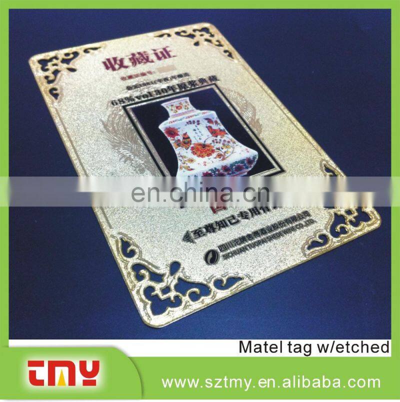 Stainless Steel Metal Playing Card Poker