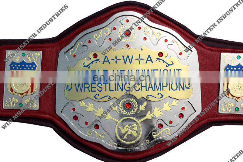 wrestling belts