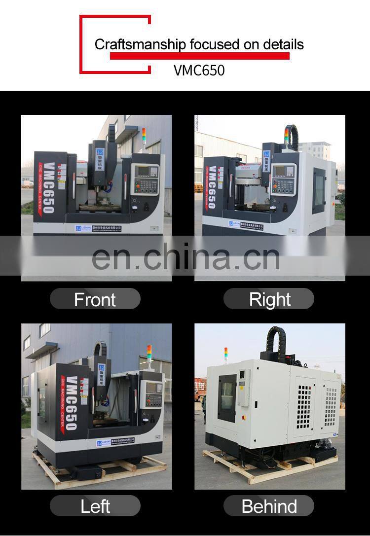 Milling CNC VMC650 4 Axis CNC Milling Machine Vertical
