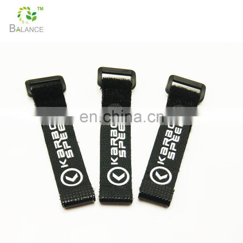 new product nylon straps with plastic buckle  hook and loop fastener strap tie 25mm customize size