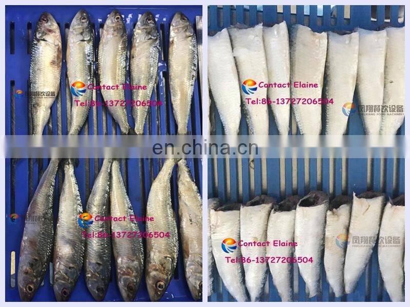 Industrial Automatic Fish Heads and Tails Cutting Slicing Machine