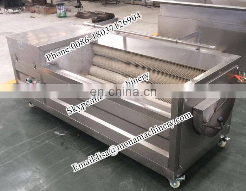 2016 commercial fruit and vegetable washing machine/ Automatic Turmeric Washing & Polishing Machine