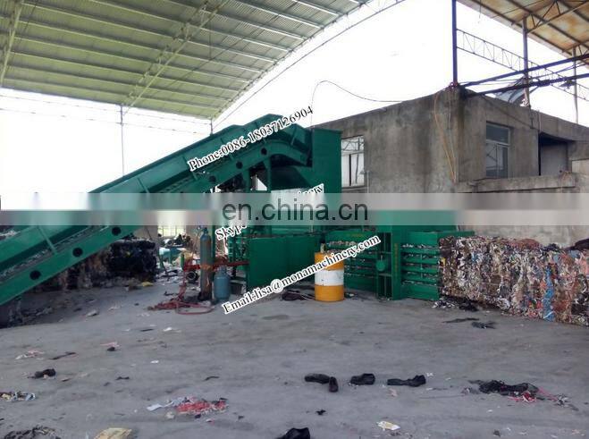 Hydraulic baler for waste Pet Waste Paper Packer For Sale