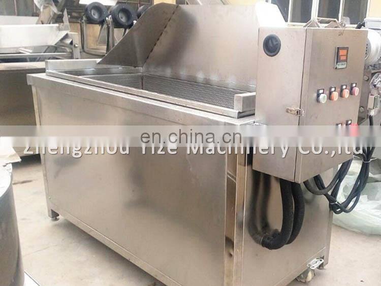 Automatic banana and potato chips fryer machine Onion rings frying machine