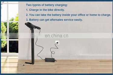 BEBHM20BM 20 Inch 36V Foldable Electric Bicycle With LCD Display, Portable Hidden Lithium Battery Electric Bike