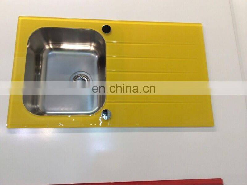 Colourful tempered glass/gradual color change glass with EN12150 certificate