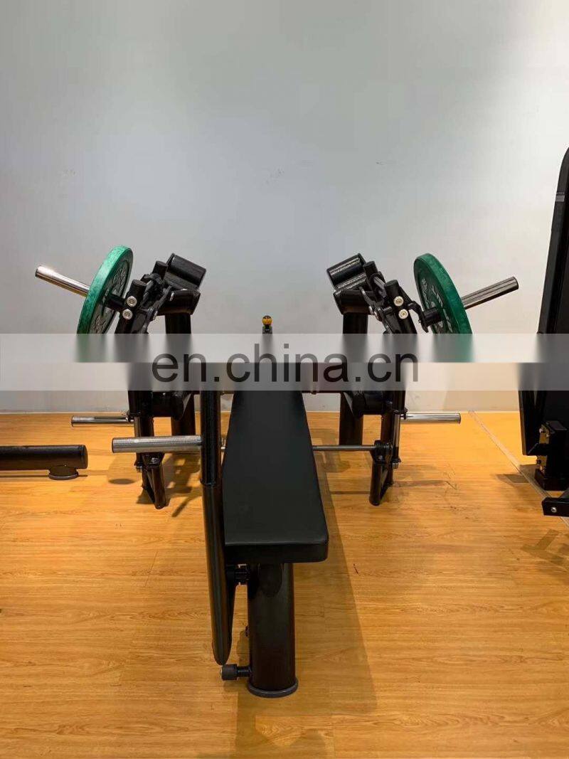 2020 New design Plate loaded strength gym equipment LZX fitness equipment Flat Chest Press Machine