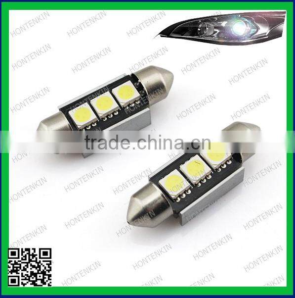 C5W 36mm 3smd canbus 5050 LED auto bulbs