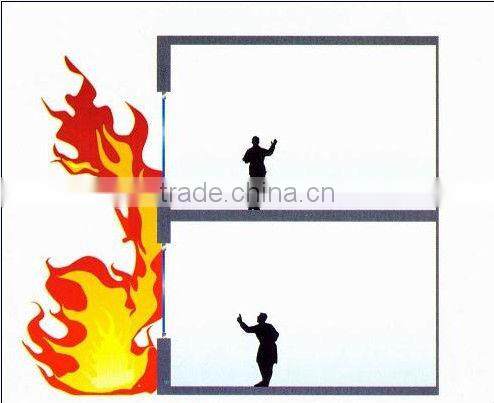 Single hight intensity fire glass professional manufacturer