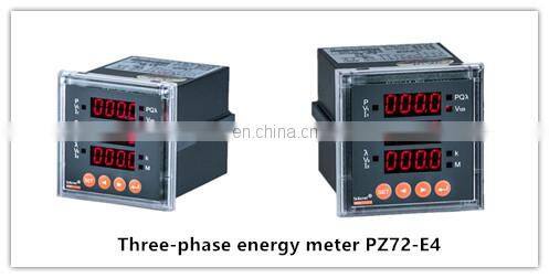 PZ80-E4 LED display Digital energy meter AC Smart Power Analyzer