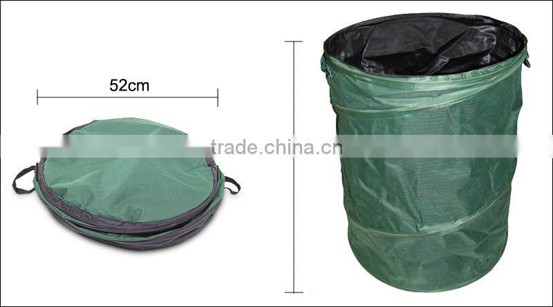 (543) Cheap Oxford Promotional Standable Yard Bag Holder Collapsible Garden Bag