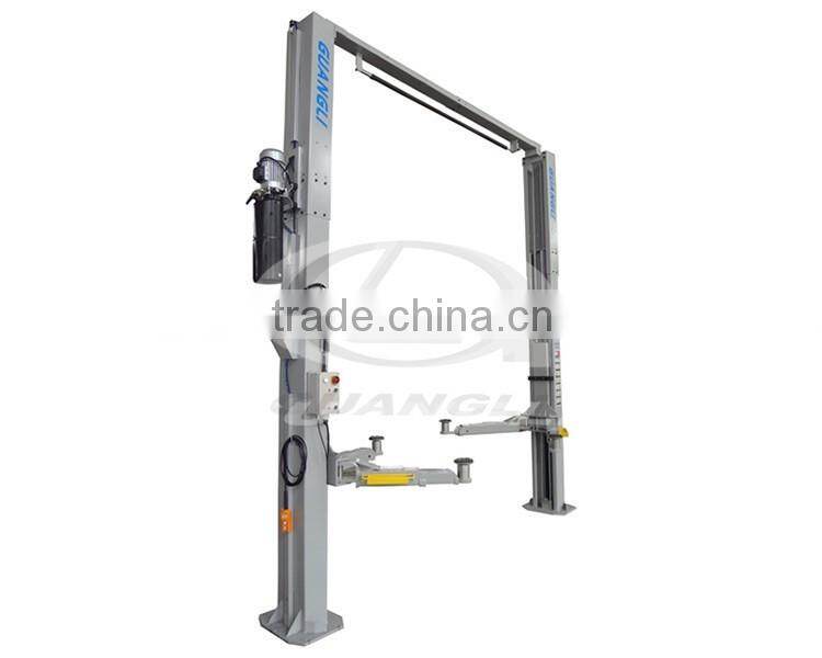 CE Certification Factory supply Asymmetric design Hydraulic Auto 2 post car lift