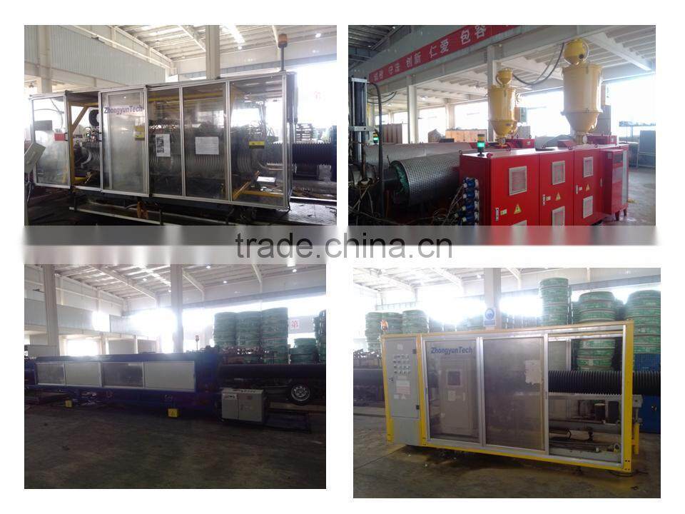 10000 square meter factory 500mm sn8 hdpe culvert pipe for sewer and drainage