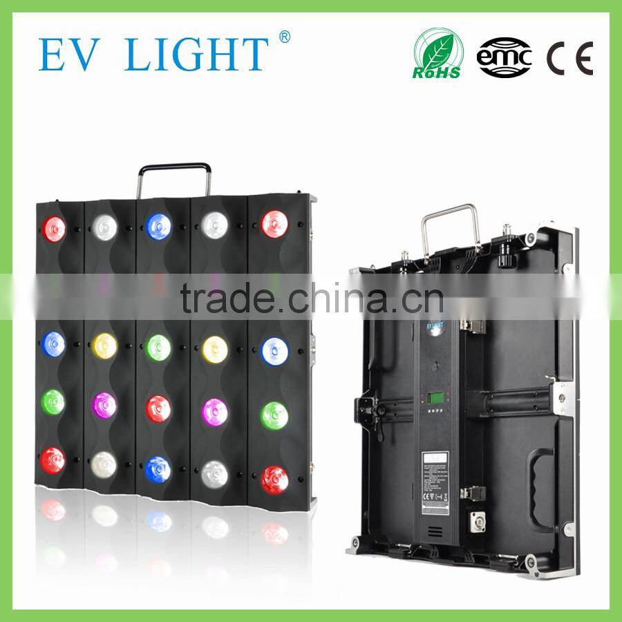 Guangzhou stage light supplier 25pcs*10W RGBW 4 in 1 LED matrix light
