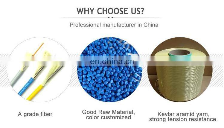 Net Work FTTH Drop Cable Cable Standards 1km Price For Fiber Patch And Fiber Optic Tools