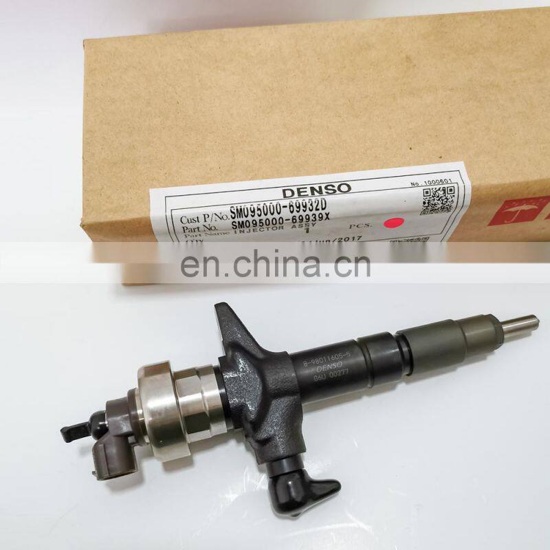 095000-6990,095000-6991,095000-6992,095000-6993,8-98011605-0 genuine new common rail injector DCRI106990 for D-MAX 4JK1