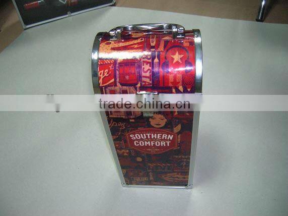 aluminum wine carrier case,wine bottle carrying case