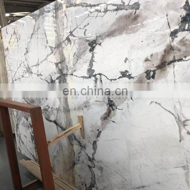 Hot sell belgium black marble big slabs